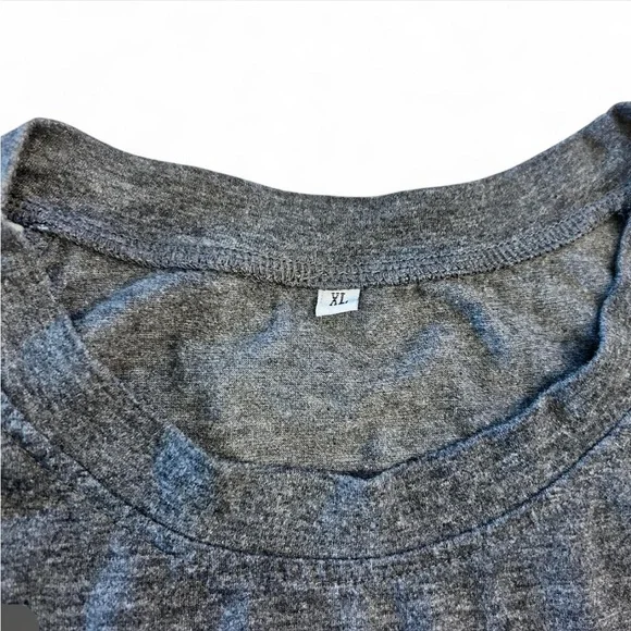 Christmas Long Sleeve Graphic Tee Plaid Sleeves and Griswold Design, Women’s XL - Picture 3 of 5